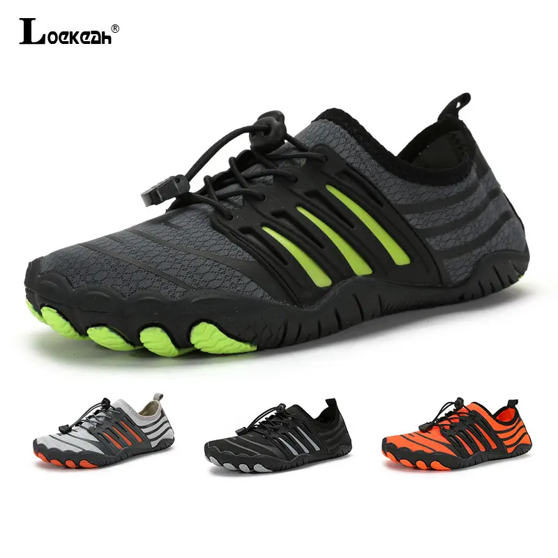 

Summer Wading Water Shoes for Men Barefoot Beach Aqua Shoes Women Quick Dry Swimming Fishing River Sea Upstream Sneakers