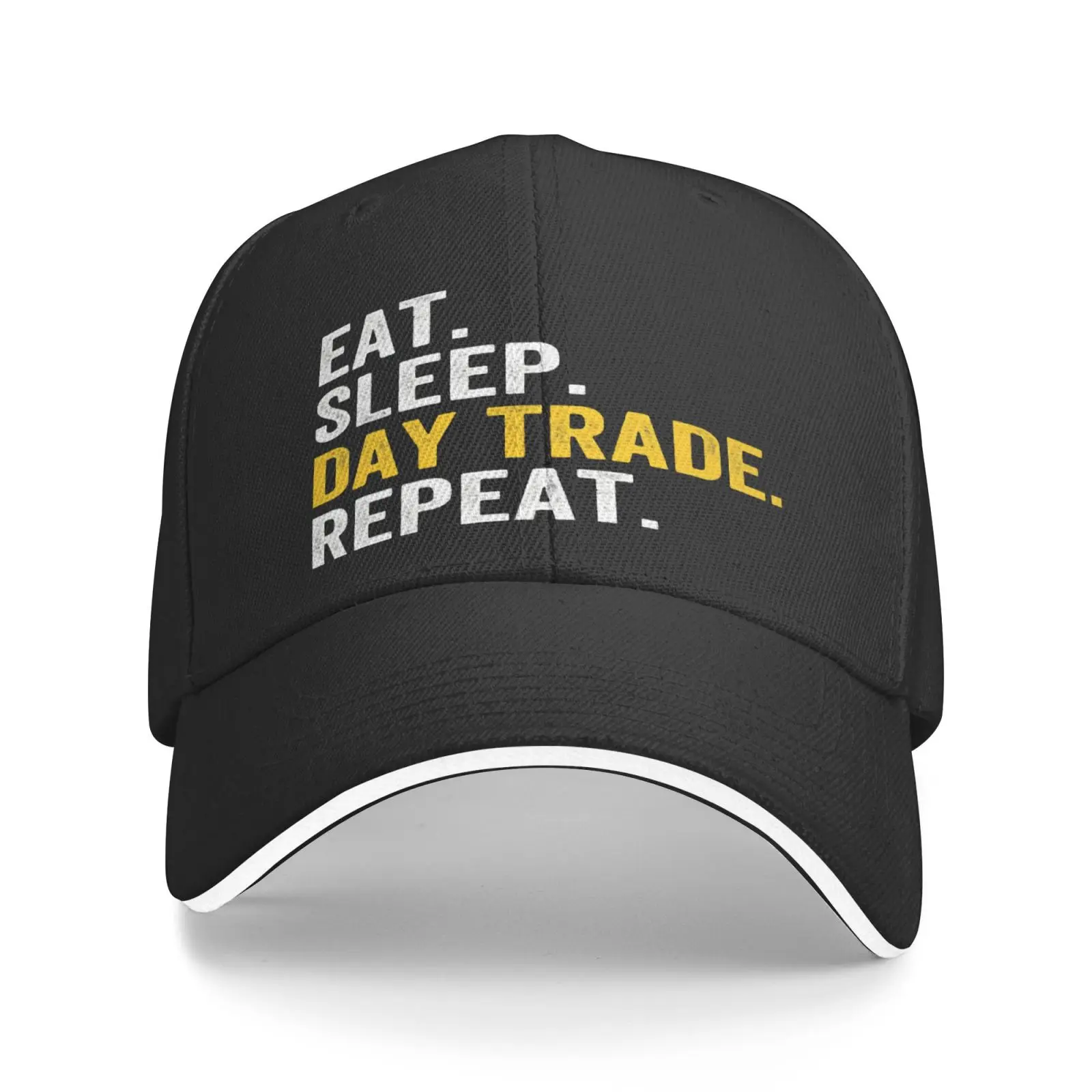 

Мужская кепка Eat Sleep Day с повторными запасами, мужская шапка, мужская вязаная шапка, Пляжная женская шапка, мужские береты, ковбойские шапки, ш...