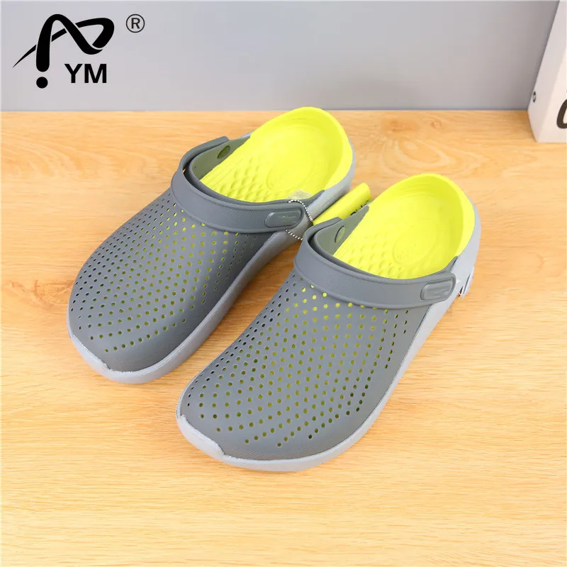 

New Summer Beach Woman Shoes Ladies Men literide Flat Sandals Platform Clogs Shoes Slippers