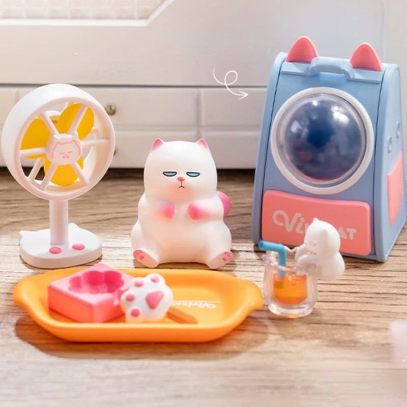 

Popmart Vivicat Courtyard Series Blind Box Toy Guess Bag Ciega Blind Bag Anime Figure Cute Model Girl Birthday Gift Mystery Box