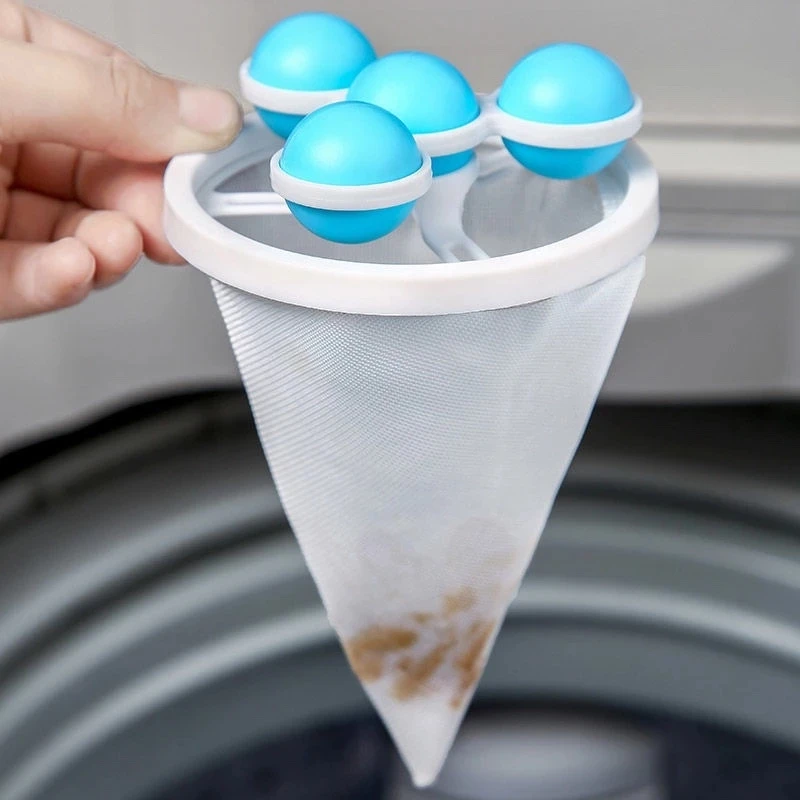 

Dirty Fiber Collector Washing Machine Hair Catcher Laundry Balls Hair Removal Catcher Floating Pet Fur Catcher Cleaning Tools