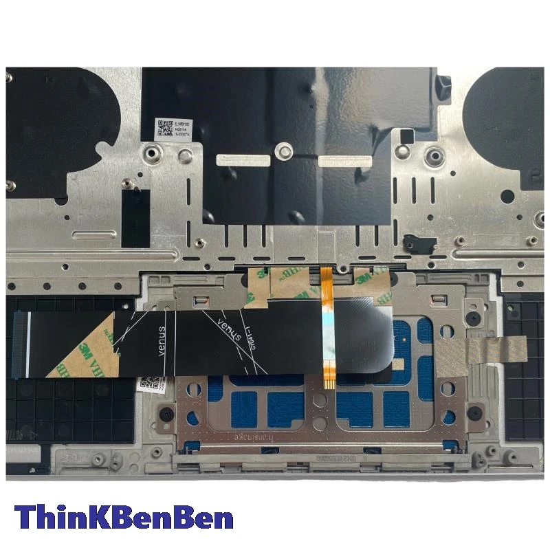 Американская английская Серебряная клавиатура верхний корпус для рук чехол Lenovo