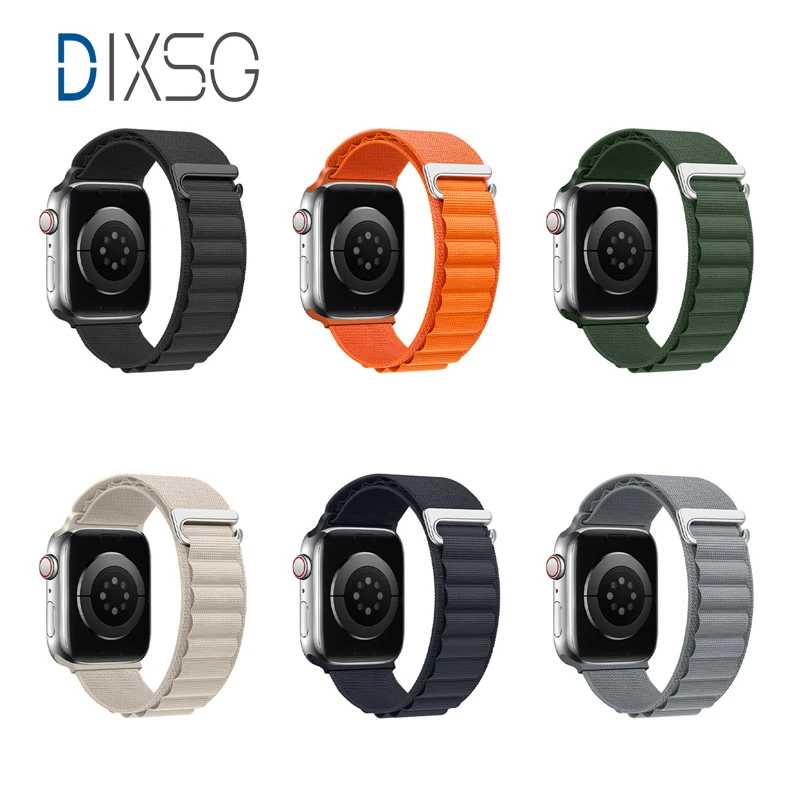 

Ремешок DIXSG для Apple Watch 8 Ultra, браслет для наручных часов IWatch Ultra Series 8 7 6 5 4 3 SE, 49 мм 45 мм 44 мм 42 мм 41 мм