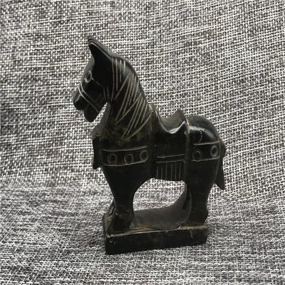 

Exquisite antique Xiuyu ancient horse ornaments