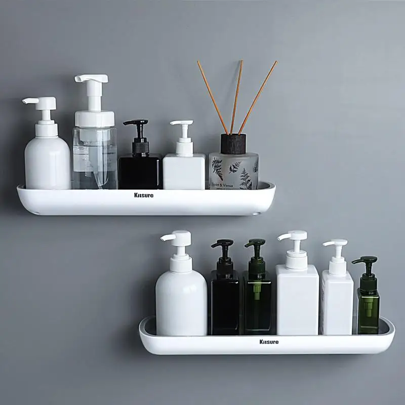 

Corner Shelves Shelf Adhesive Moisture-proof Corner Storage Rack Wall Mounted Shampoo Holder Kitchen Bathroom Shelve Wall Shelf