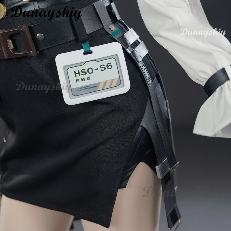 Игра Zenless Zone Zero Tsukishiro Yanagi Косплей Костюм Парик Розовый Eridu Хэллоуин Вечеринка