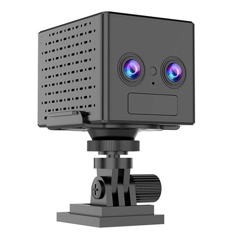 Мини-камера с двумя объективами 3000 мАч PIR | AliExpress