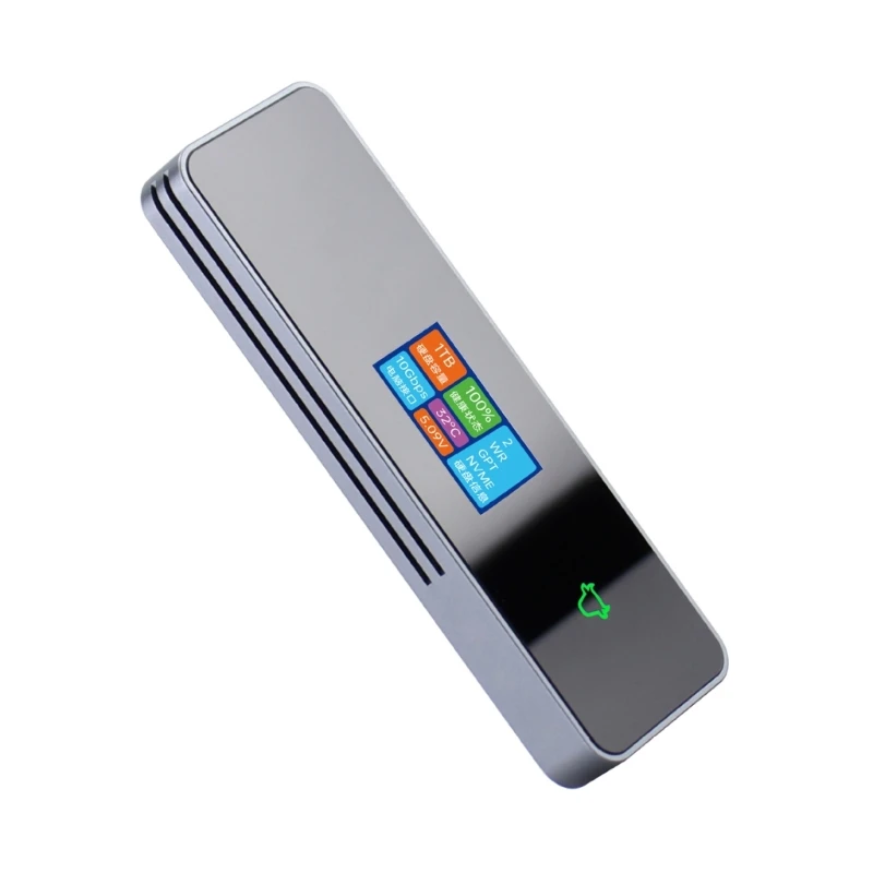 

Адаптер корпуса NVMe SSD, с RGB-подсветкой для игр, корпус RGB SSD для NVME NGFF Mobile Box