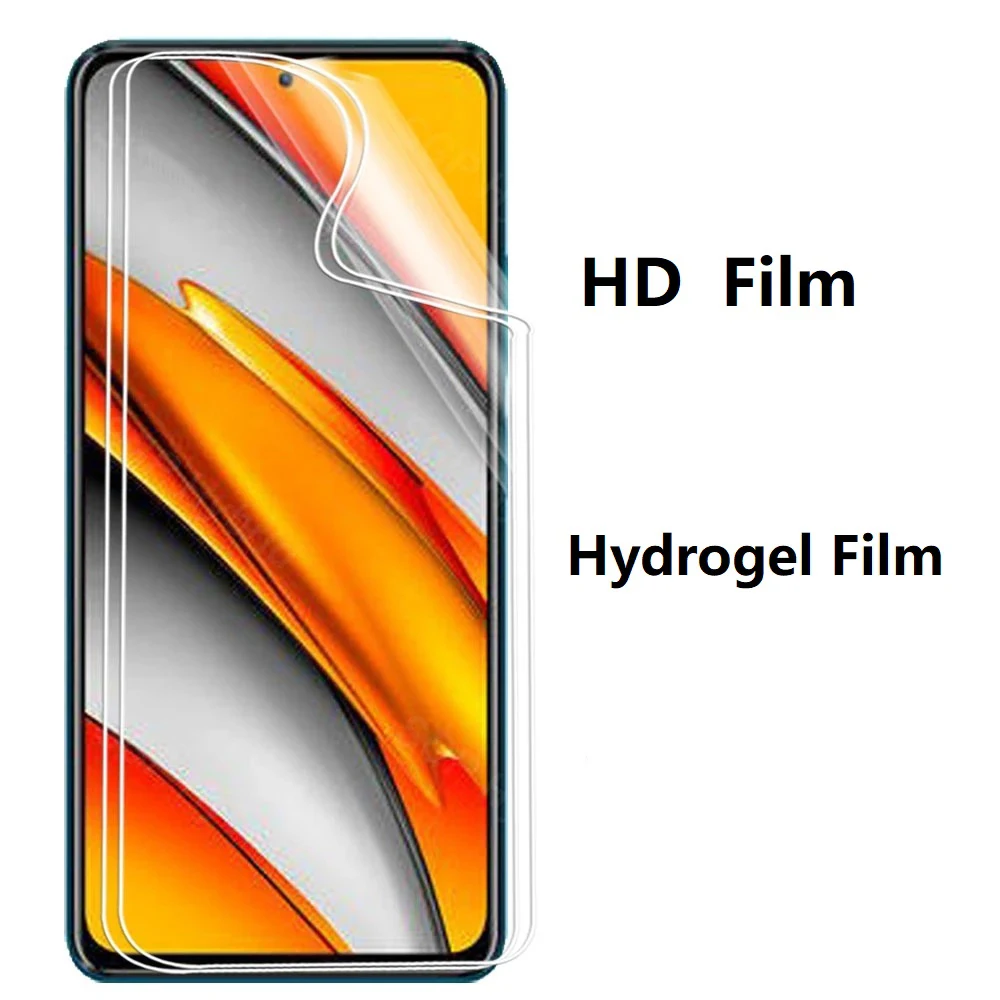 

Гидрогелевая пленка с полным покрытием для Xiaomi Poco X3 NFC, защита экрана Xiaomi Poco X3 NFC, пленка для Xiaomi Poco X3 Pro, пленка