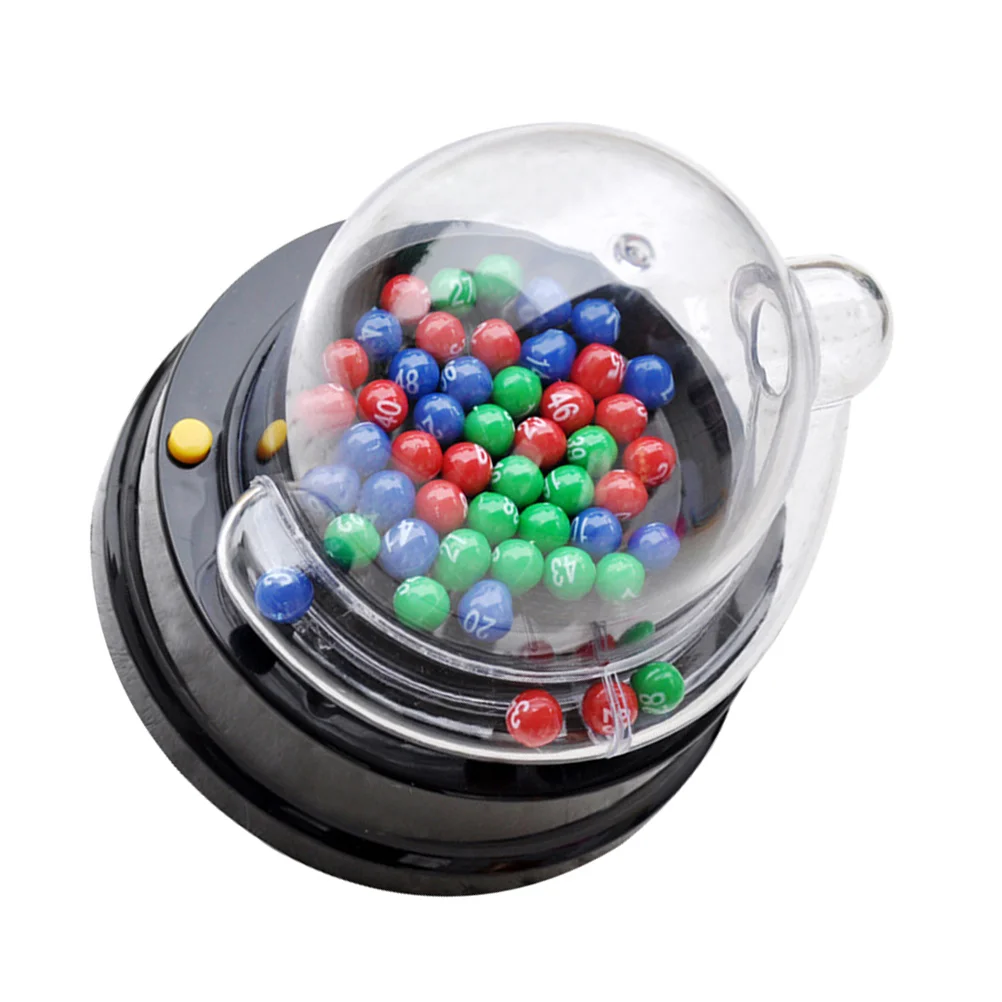 

Bingo Dobbers Lottery Kids Travel Toys Cage Game Video Console Portable Machine Set