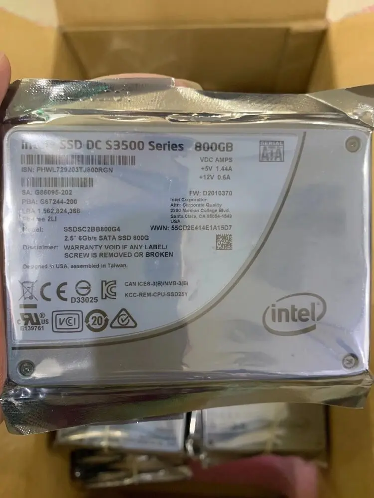 Intel 800GB SSD DC S3500 6Gb/s 2.5