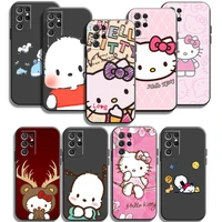 2022 hello kitty phone cases for samsung galaxy s22 plus s20 s20 fe s20 lite s20 ultra s21 s21 fe ultra funda coque back cover