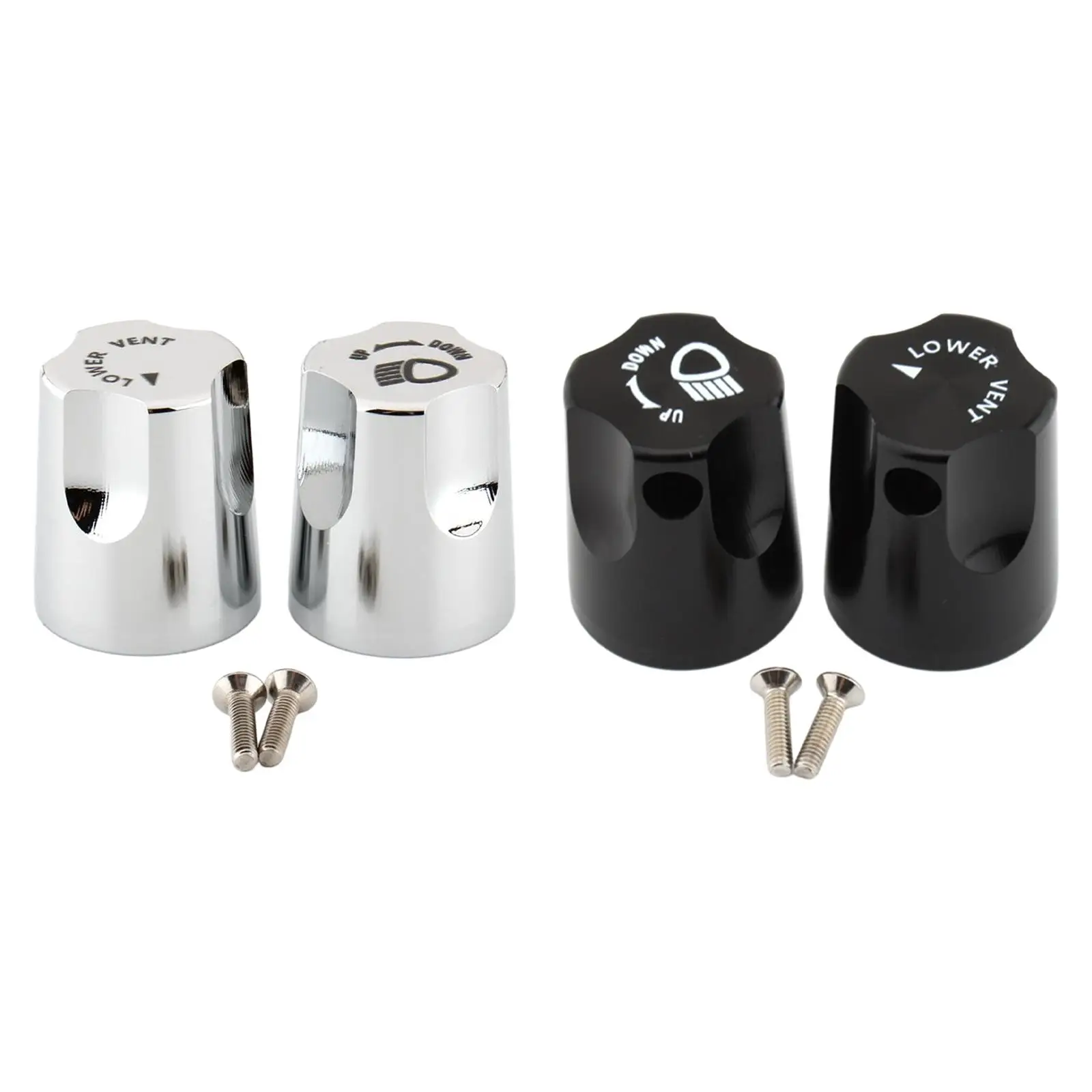 2x крышка ручки регулировки фар профессиональная для Honda GL1500 1988-2000 Accs легко