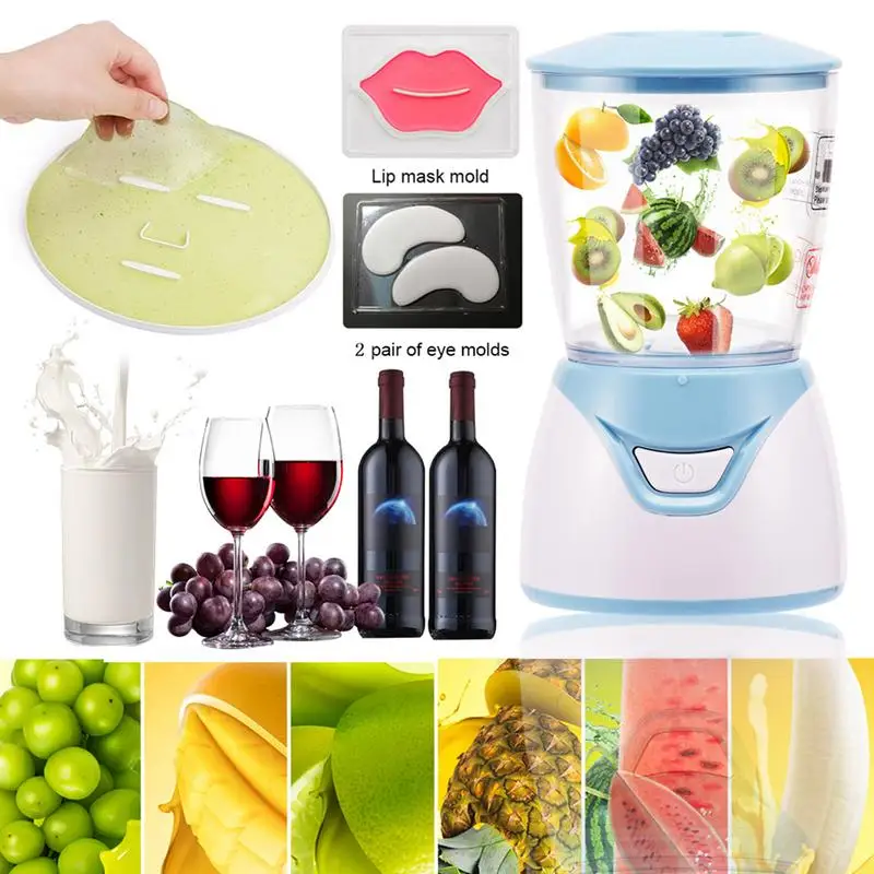 

Homemade Face Mask Machine Beauty Instrument Fruit Vegetable Patches Maker Kit Natural Collagen Home Facial Skin Care Tool