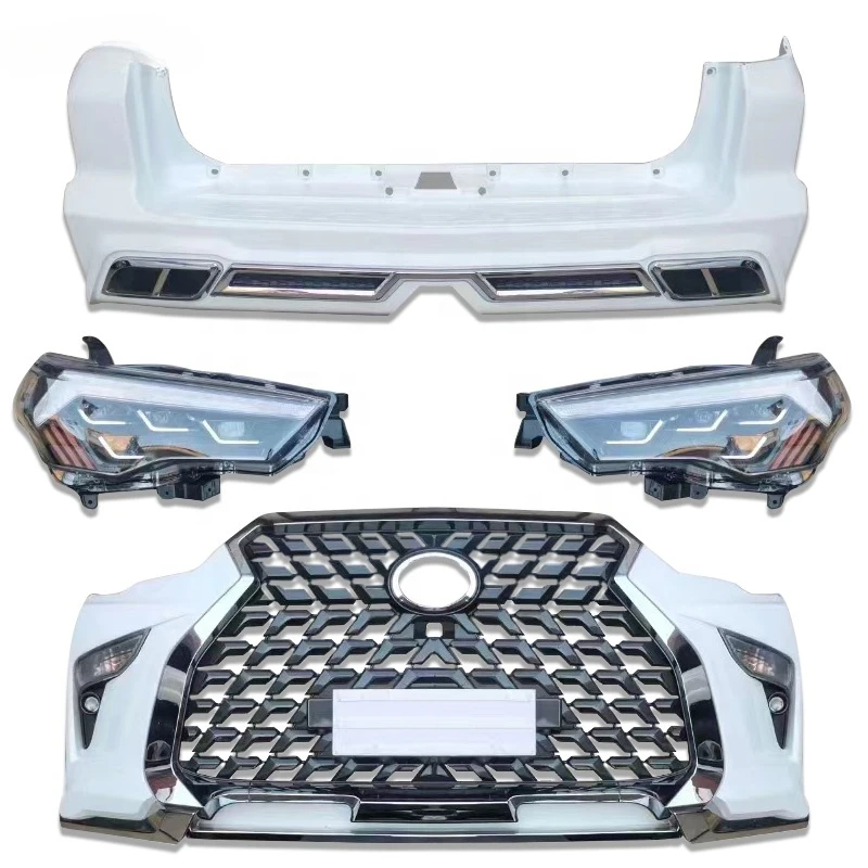 

2010-2021 Ungrade Bodykit Front Bumper Rear Bumper Headlight Body KIt Auto Parts