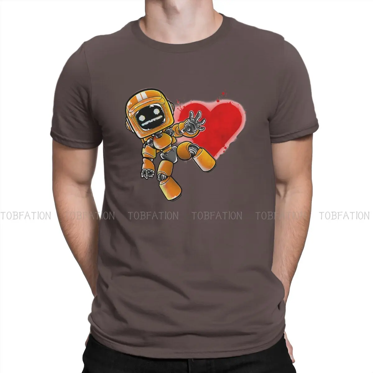 

Graffiti Essential Graphic TShirt Love Death and Robots TV Show Printing Leisure T Shirt Male Tee