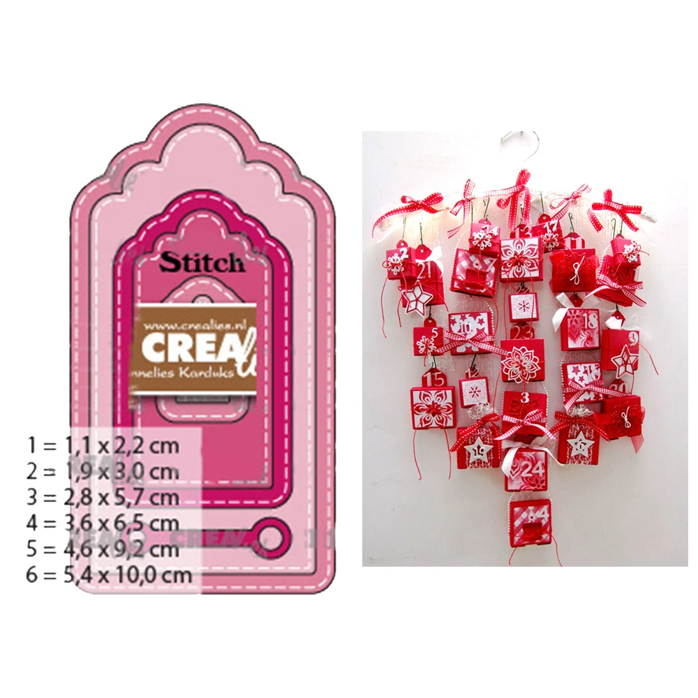 

Label Dotted Metal Cutting Dies For Diy Handmade Paper Card Embossing Scrapbook Paper Card Decoration Photo Album Craft Dies