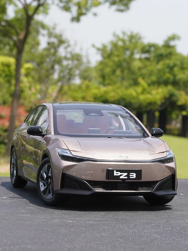 1/18 оригинальная модель автомобиля bZ3 e-TNGA 2023 из сплава