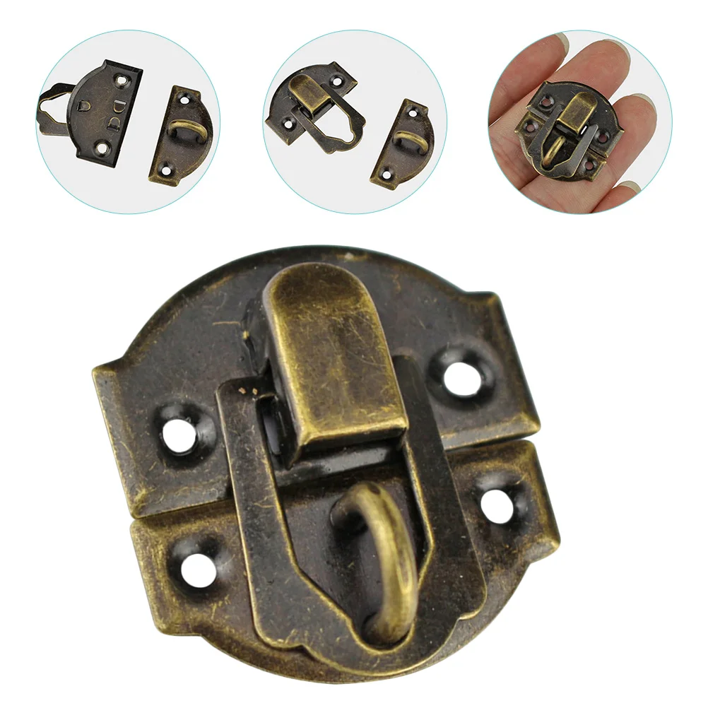 

30 Pcs Drawer Decorative Hasp Cabinet Part Hasps Iron Box Latches Box Buckle Hasp