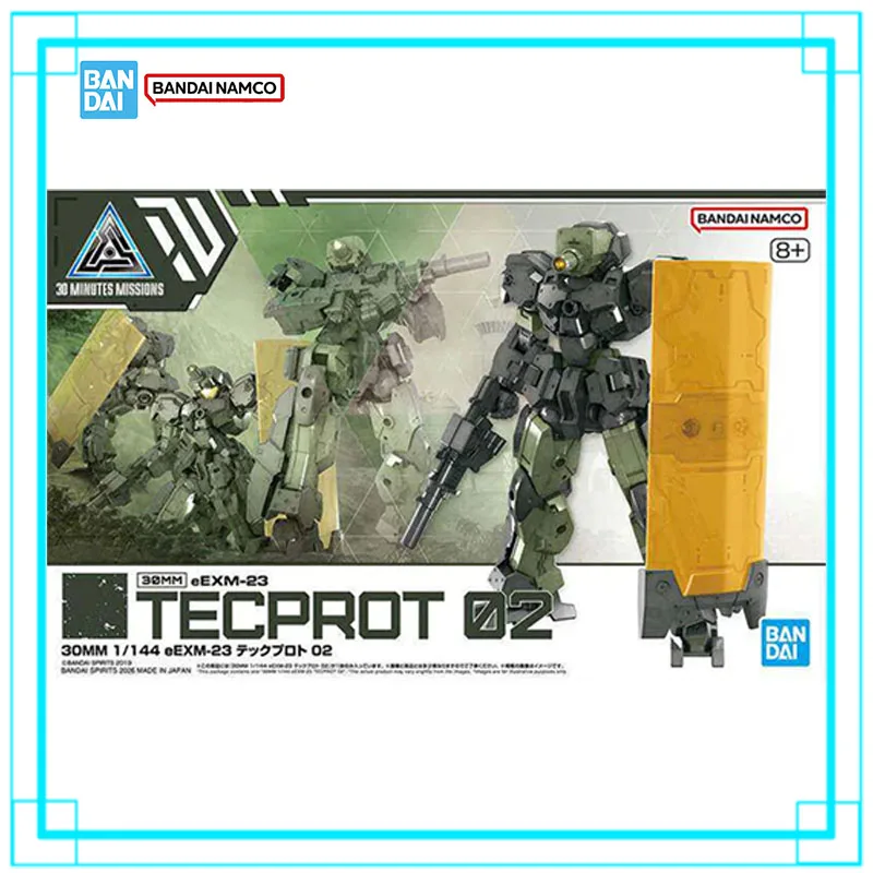 Фото В наличии: Bandai 30 Minutes Missions 30MM Tecprot 02, модель-набор, фигурка персонажа из аниме, коллекционные игрушки, подарки для мальчиков. №1
