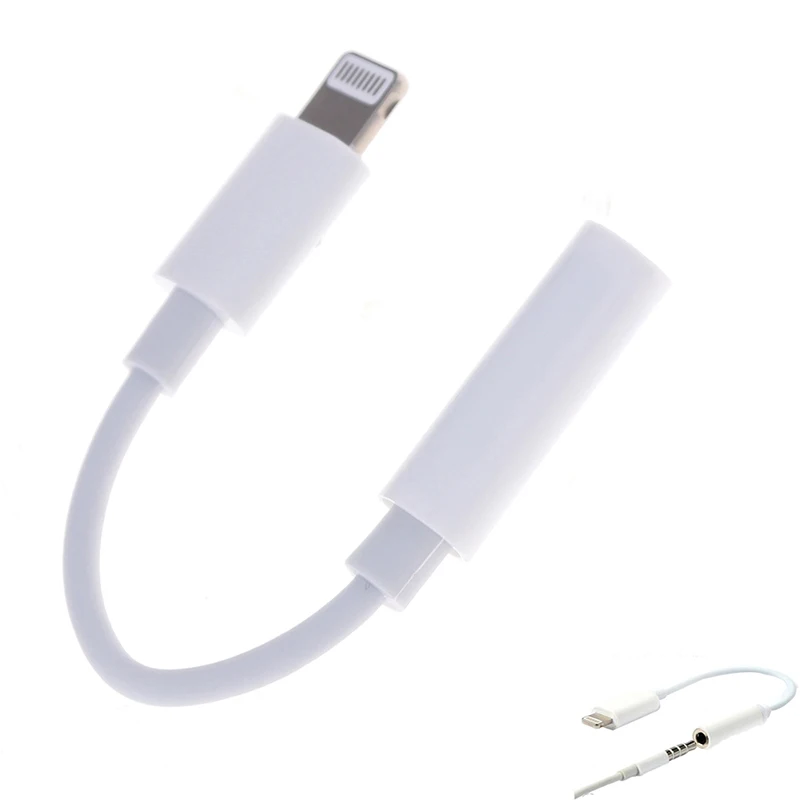 

Headphone Earphone Jack Audio Converter Adapter Connector Cable for iPhone