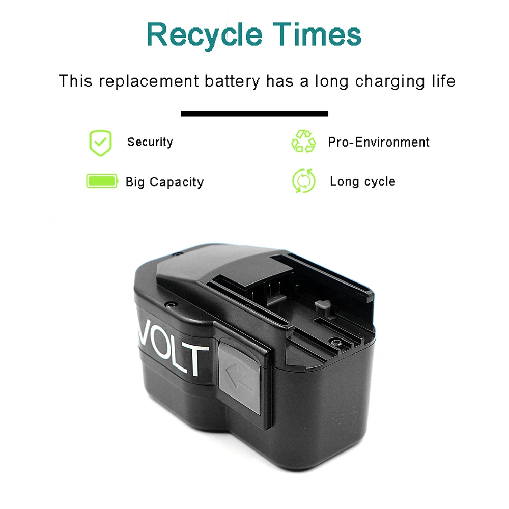 Atl 14.4VA 3300mAh Ni-MH B14.4 BF14.4 BX14.4 MXL14.4 BXS14.4 MX14.4 P14.4T S14.4T PES14.4T PIW14.4HEX PIW14.4SD