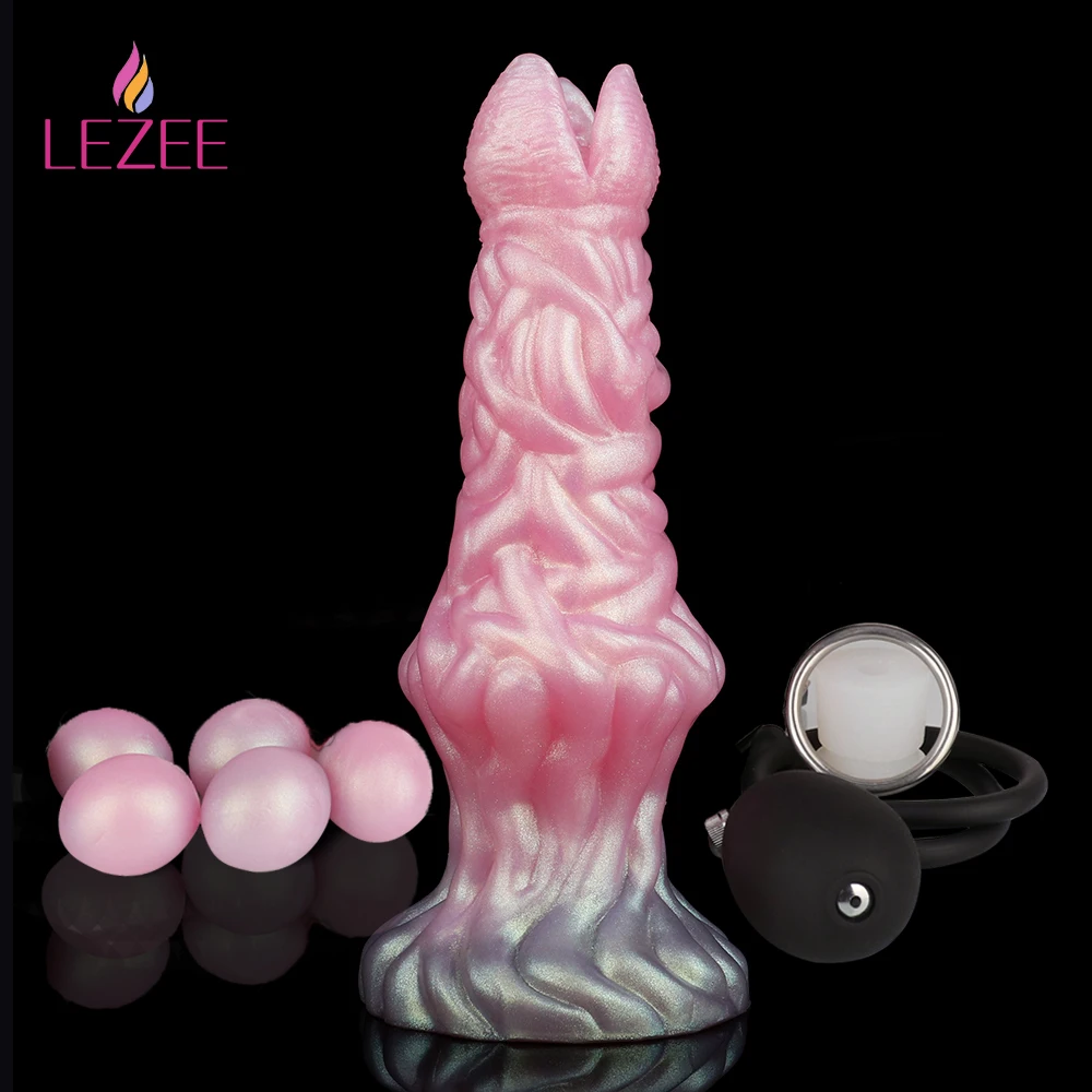 LEZEE пневматические яйца надувные яичники яичкоотсота полый фаллоимитатор с