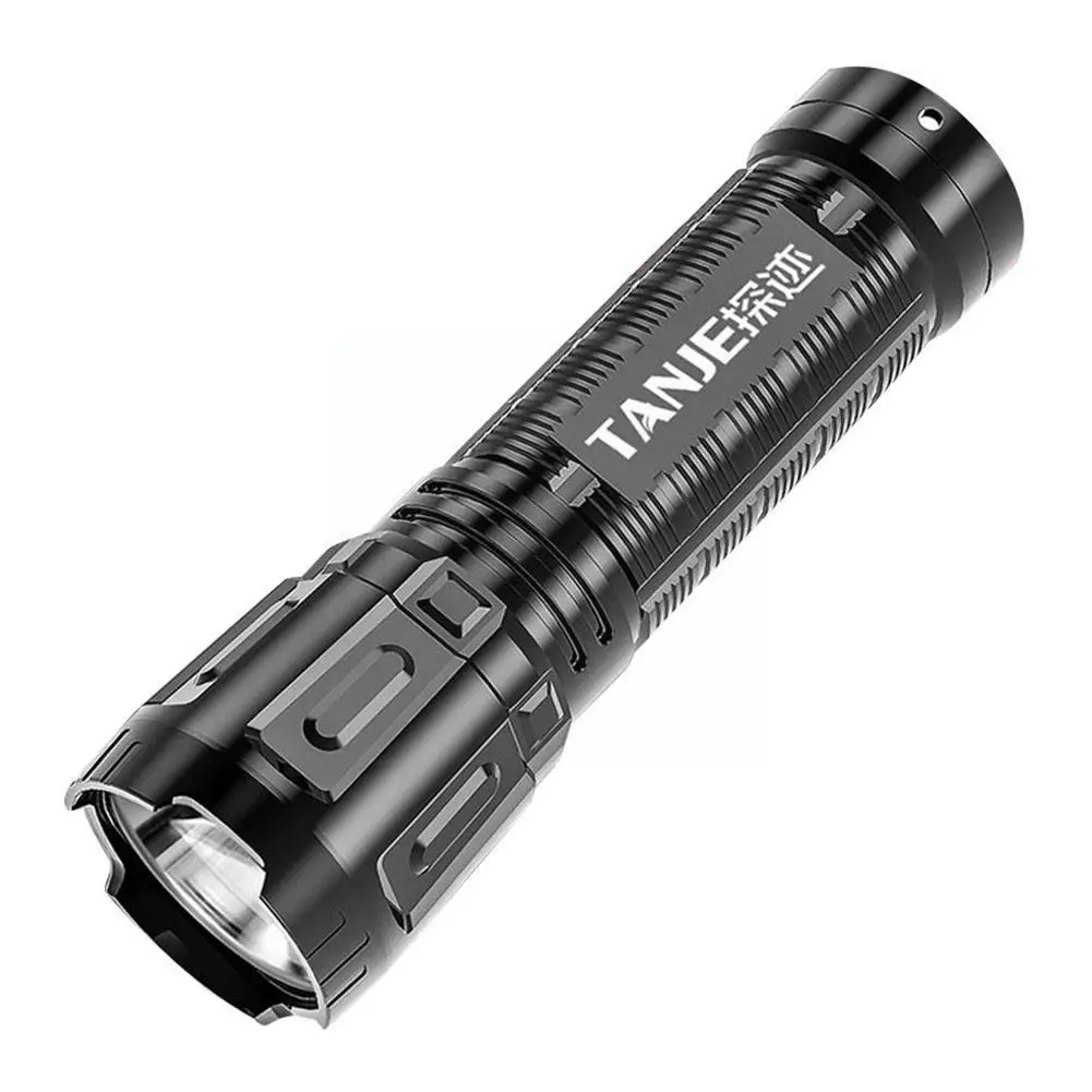 

Мощный светодиодный мини-фонарик, тактические фонарики, перезаряжаемый фонарик для рыбалки, охоты, уличный водонепроницаемый фонарик с зумом и USB, инструменты O8S3