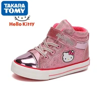 hellokitty padded warm shoes simple and comfortable non slip breathable childrens flat shoes