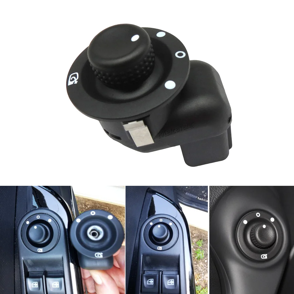 

Car Rearview Mirror Button Control Switch For Renault Laguna Megane 2 Kangoo Grand Scenic Clio III 8200109014 8200676533