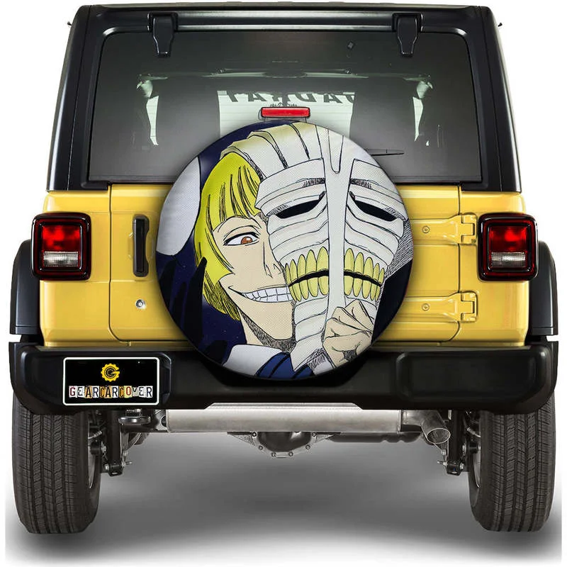 

Hirako Shinji Spare Tire Covers Custom Bleach Anime Car Accessories