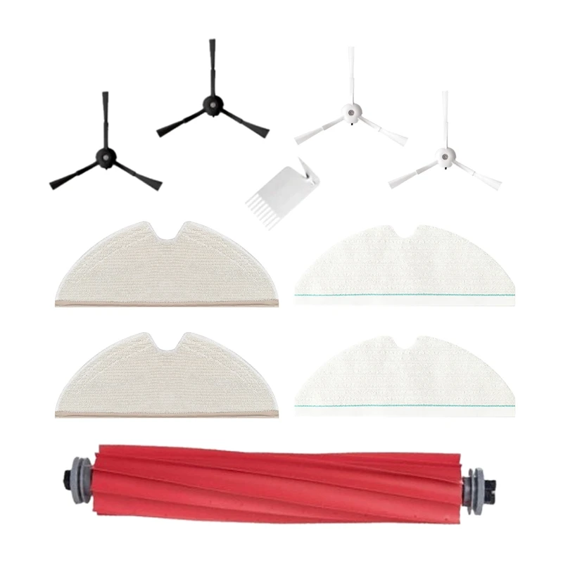 

10PCS For Roborock T8/ Q7 Max / Max+ Robot Vacuum Cleaner Replacement Spare Kit Washable Main Side Brush Mop Cloth