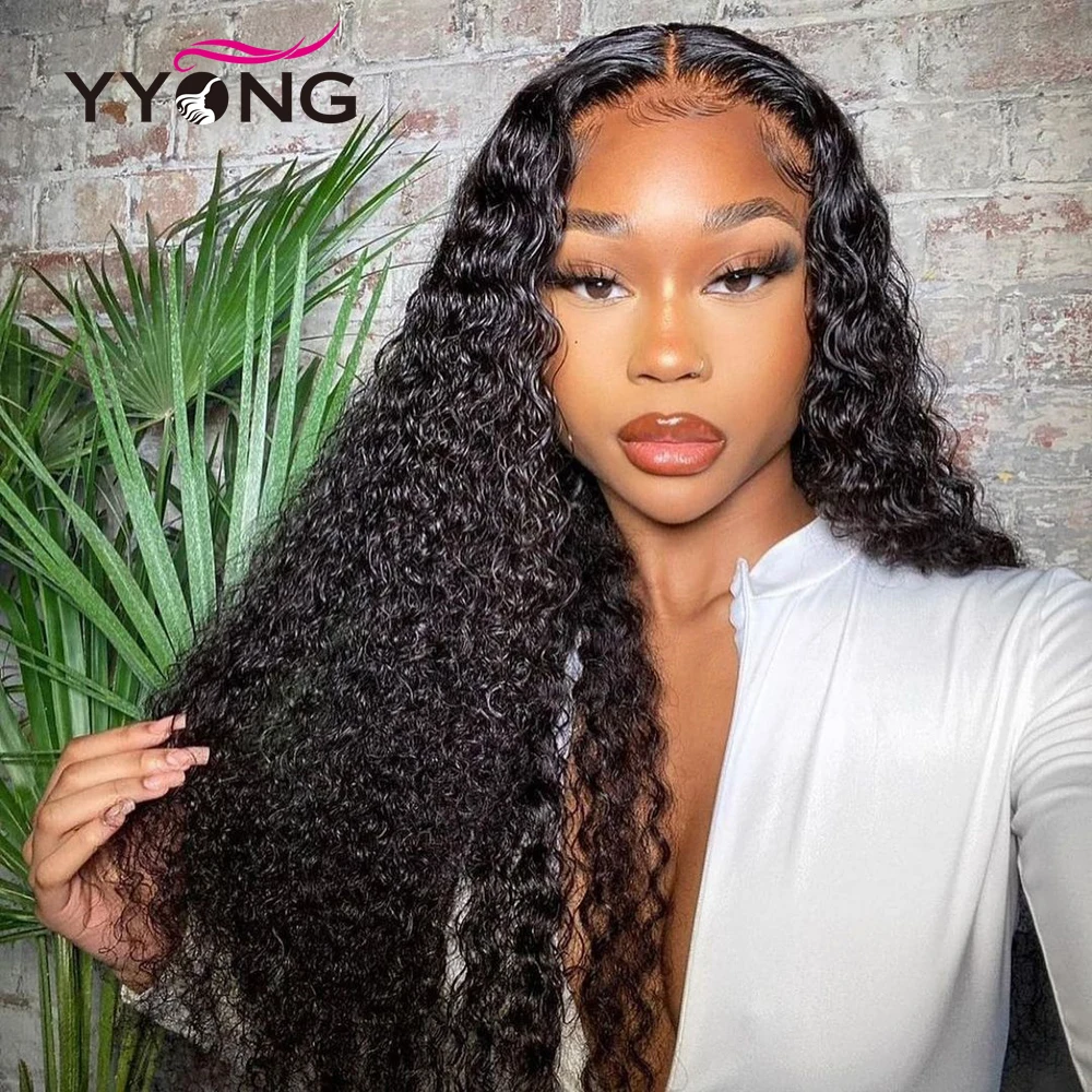 30 Inch 13x4 Hd Transparent Water Wave Lace Front Wig 4x4 Lace Closure Wig Wet And Wavy Curly Human Hair 13x6 Lace Frontal Wigs