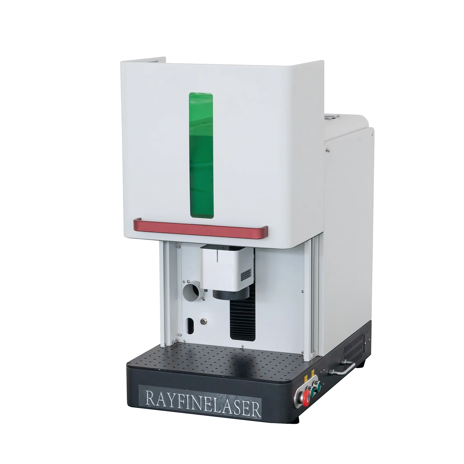 Полностью закрытый волоконный лазерный маркиратор 30W-100W Гравировальные станки