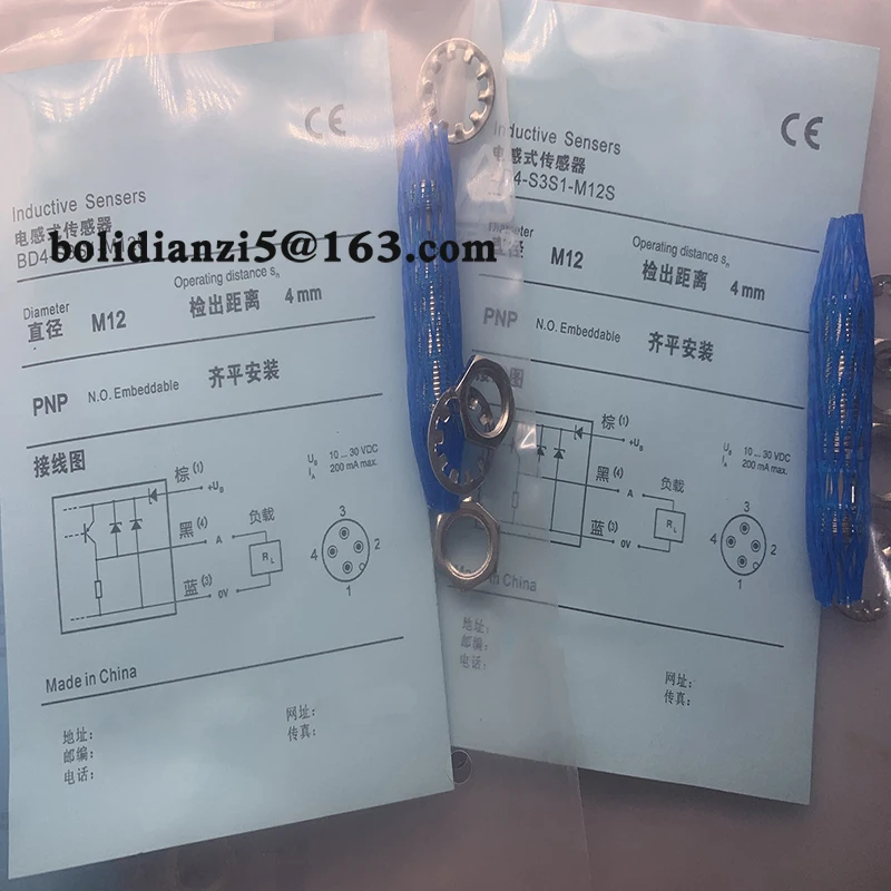 Новый датчик приближения BD4-S3-M8S8 BD4-S4-M8S8 BD2-S1S3-M8 BD2-S2S3-M8 BD4-S1S2-M8 BD4-S2S2-M8 В наличии