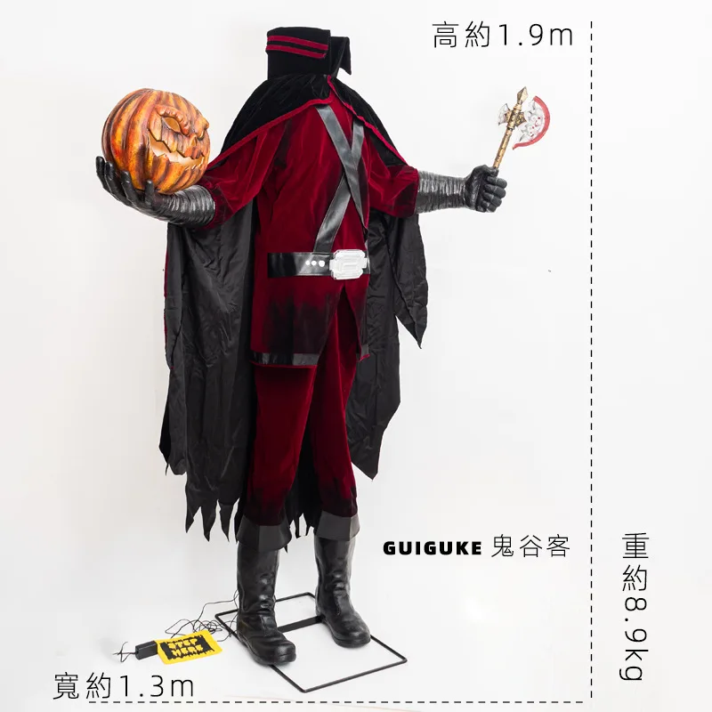 Большой дом с приведениями на Хэллоуин парк аттракционов Электрический