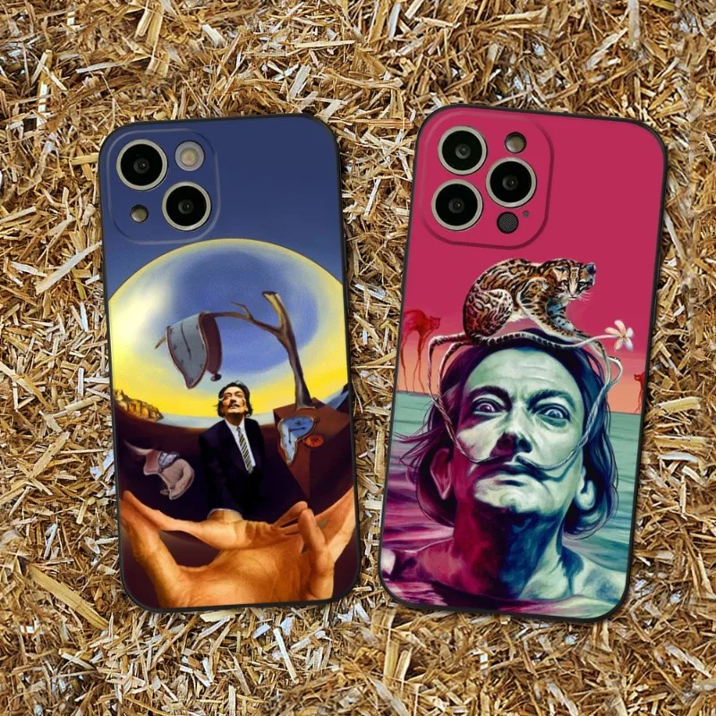 

Salvador Dali Art Phone Case FOR IPhone 7 8 Plus X XS XR XSmax 11 12 13 14 pro promax 12 13mini 14plus