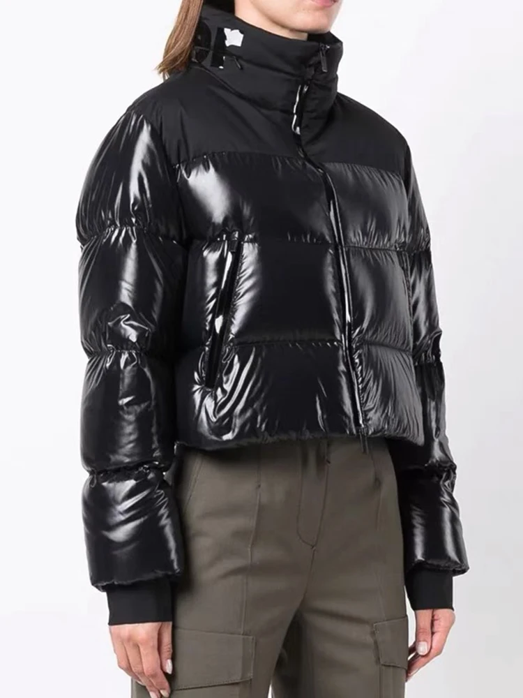 

Autumn and winter new light luxury ski standing collar bread down jacket hundred y2k Clothes bra dresses for women 2022 new in