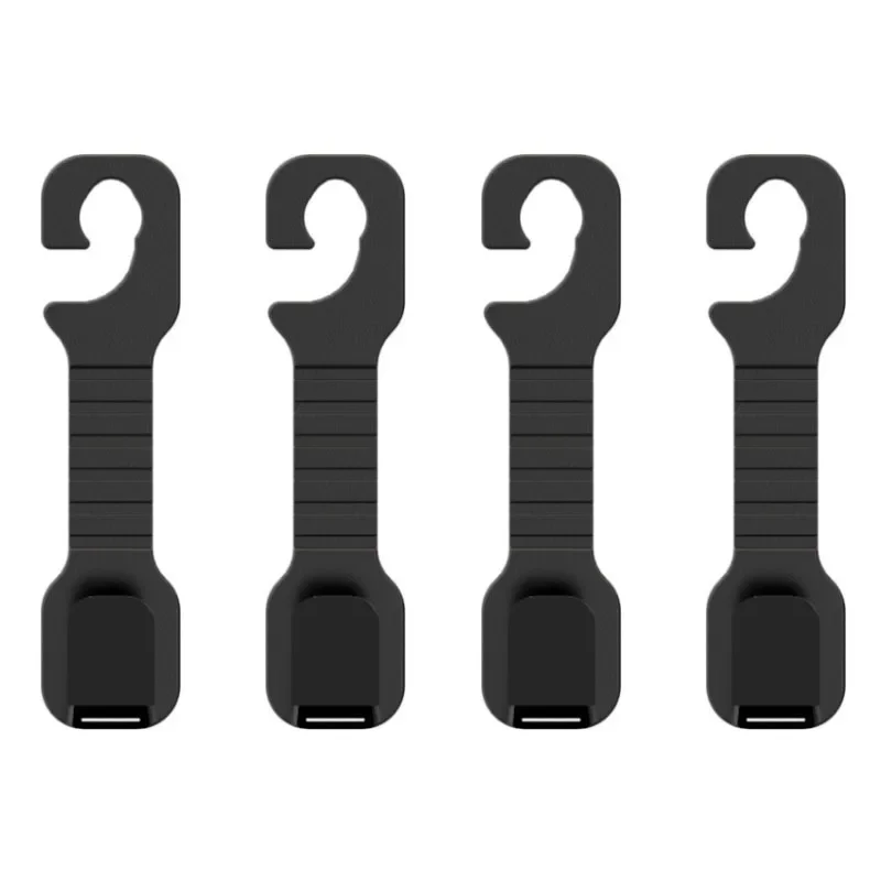 

1/2/4 шт. крючок для спинки автомобильного сиденья, универсальный крючок для подголовника автомобильного сиденья, держатель-органайзер, регулируемая вешалка для хранения, аксессуары для салона автомобиля