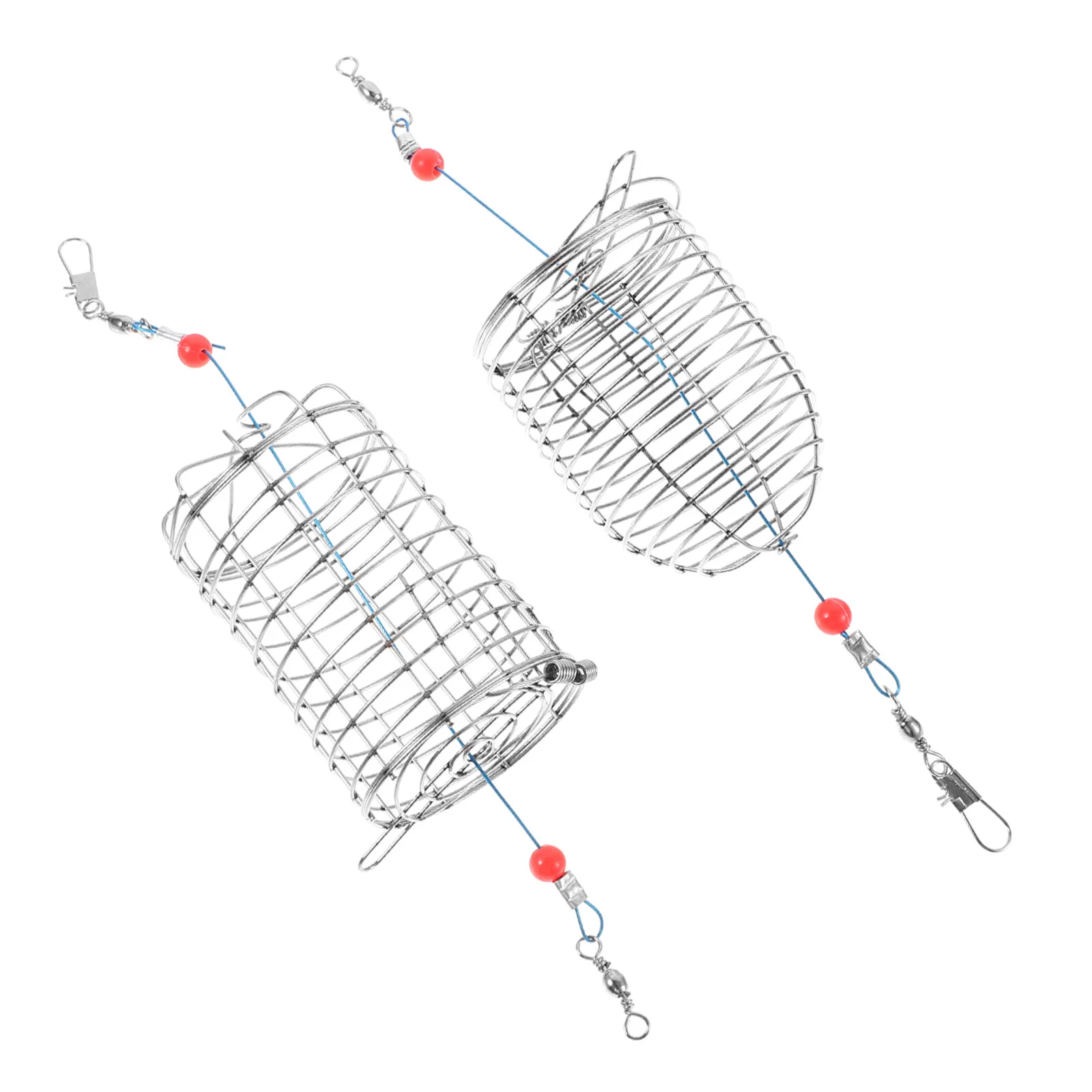 

Bracket Outdoor Fishing Tackle Trap Basket Metal Lure Cage Supply Carp Equipment