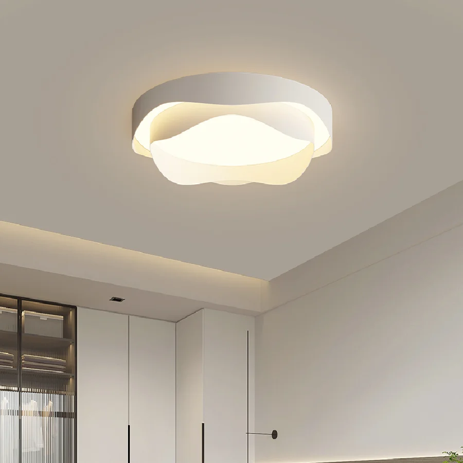 

Led Chandelier Simple Modern Bedroom Atmosphere Duplex Villa Nordic Lights Living Room Study Indoor Decor Lighting Ceiling Lamps