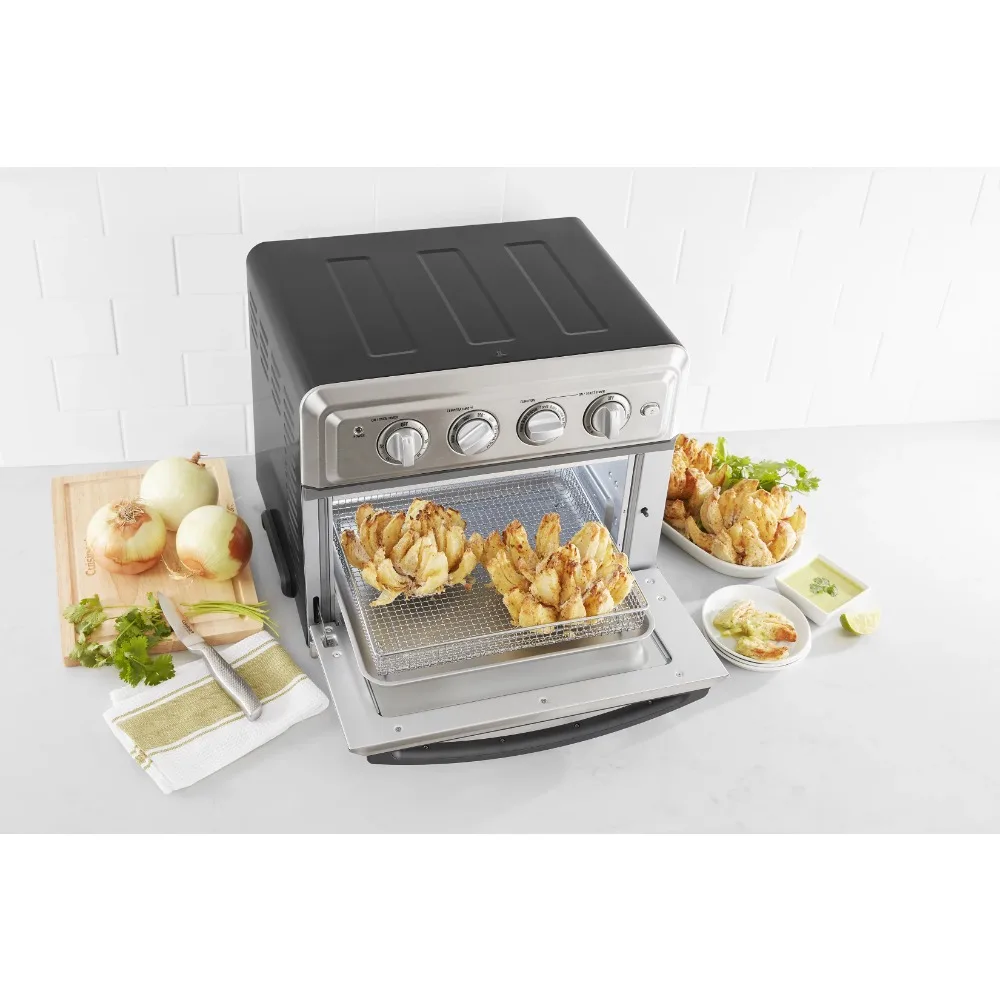 

2023 New Cuisinart Convection Toaster Oven TOA-55WM with Air Fry, Large Capacity 17 Liters