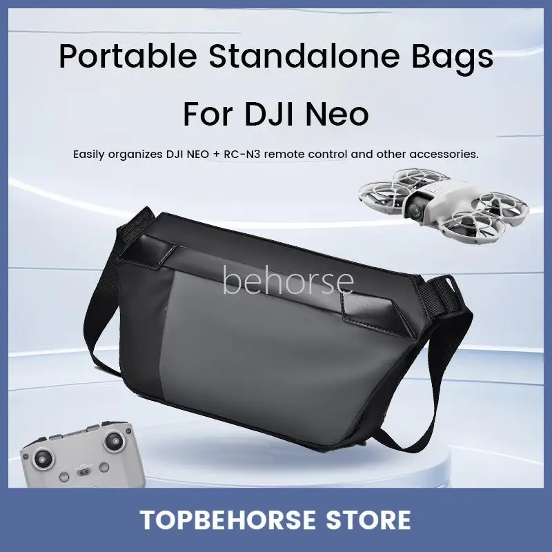 Портативная Черная простая водонепроницаемая сумка для хранения дрона DJI Neo