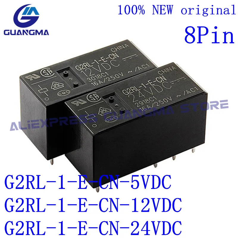 10 шт., 100% Φ, 24V CD, Φ 5VDC G2RL 1 E CN 5VDC 12VDC 24VDC 16A 250V ac 8Pin