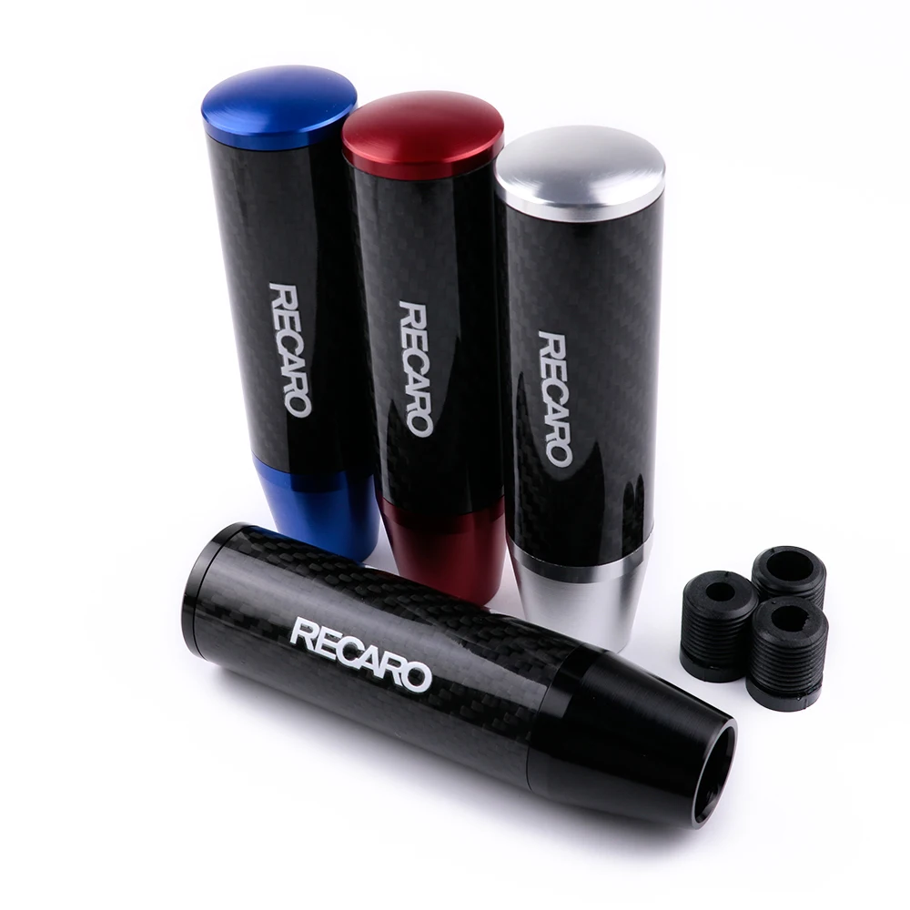 RECARO JDM Алюминиевая ручка переключения передач из углеродного волокна головка