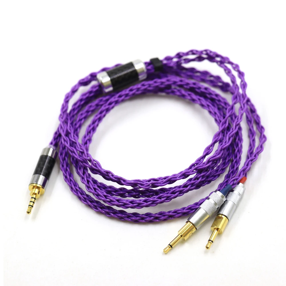 Кабель для наушников Balance 3 5 Xlr 4 штекер-двойной 2 мм 8 ядер hd 700 sennheiser hd700 nw zx300a