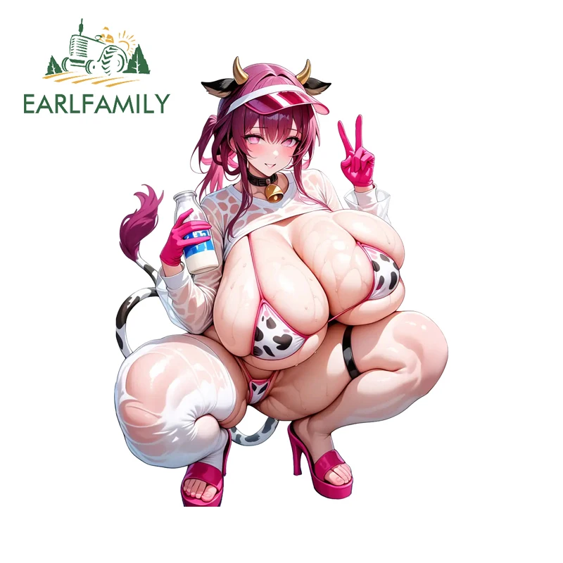 

EARLFAMILY Honkai Star Rail Kafka Acheron автомобильные наклейки отличные соблазнительные наклейки на костюм коровы солнцезащитный крем виниловая автомобильная пленка