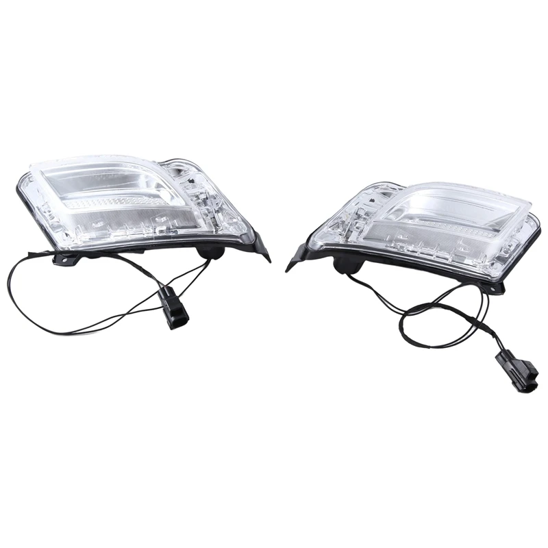 

NEW-31278558 31278557 Car Left Right Front LED Marker Turn Signal Indicator Light Lamp For Volvo S60 V60 2011-2013