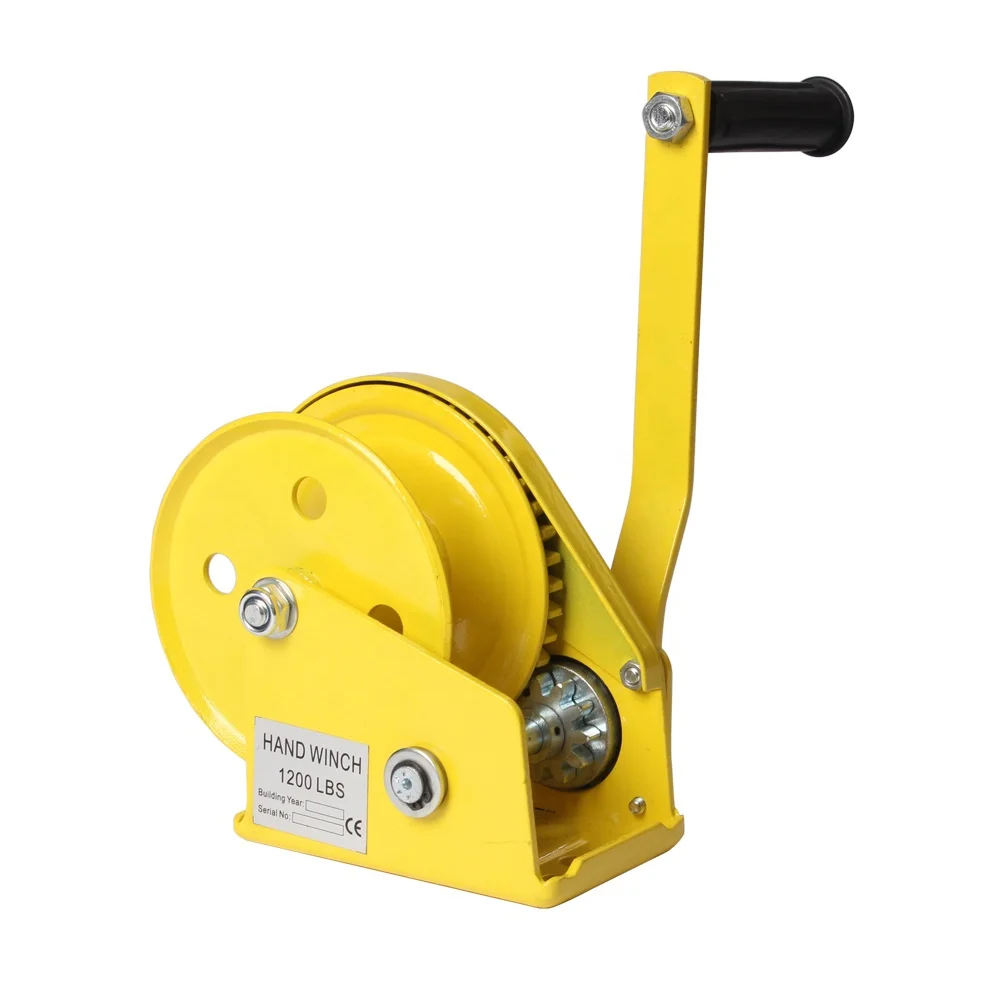 Auto-locking 1800BLS capacity hand winches Handle manual winch