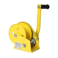 auto locking 1800bls capacity hand winches handle manual winch